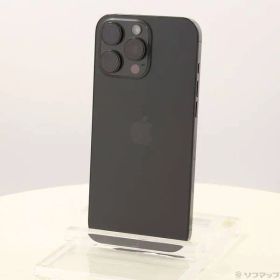ソフマップ 〔中古品〕 iPhone16 Pro Max 256GB ブラックチタニウム MYWG3J／A SIMフリー【258】