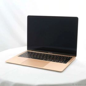 【中古】Apple(アップル) MacBook Air 13.3-inch Late-2018 MREE2J／A Core_i5 1.6GHz 8GB SSD128GB ゴールド 〔10.15 Catalina〕 【269-ud】