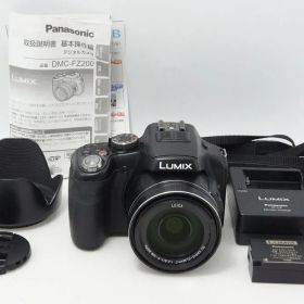 良品 Panasonic パナソニック LUMIX DMC-FZ200 デジタルカメラ ブラック 260612v