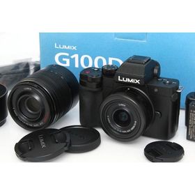 【全額返金保証】美品｜パナソニック LUMIX DC-G100DW ダブルズームレンズキット CA01-R5799-2Q4