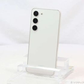 ソフマップ 〔中古品〕 Galaxy S23 256GB クリーム SCG19 au SIMフリー【276】
