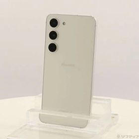 ソフマップ 〔中古品〕 Galaxy S23 256GB クリーム SC-51D docomo SIMフリー【276】