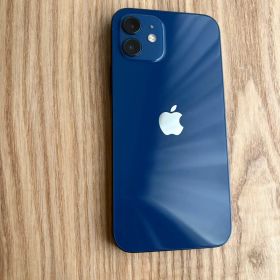 【画面割れなし】iPhone 12 ブルー 64GB SIMフリー