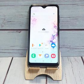 au Galaxy A20 SCV46 Black 本体 白ロム SIMロック解除済み SIMフリー B702301