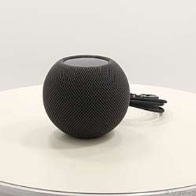 【中古】Apple(アップル) HomePod mini スペースグレイ MY5G2J／A【291-ud】