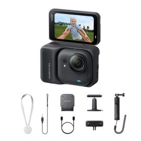 【長期保証付】Insta360 Insta360 GO ULTRA ミッドナイトブラック 4Kアクションカメラ クリエイターバンドル CINSABEA-GOUltra06 国内正規品