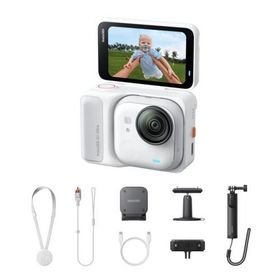 【長期保証付】Insta360 Insta360 GO ULTRA アークティックホワイト 4Kアクションカメラ クリエイターバンドル CINSABEA-GOUltra05 国内正規品