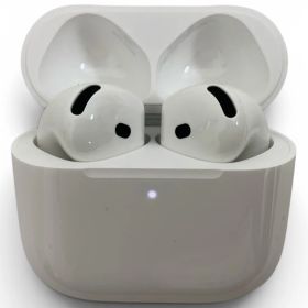 Apple (アップル) Air Pods 4 アクティブノイズキャンセリング搭載 ワイヤレスイヤホン MXP93J/A ホワイト 家電/004