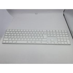【中古】Apple Magic Keyboard（2017/テンキー付き/A1843） - 日本語（JIS） シルバー MQ052J/A【スマーク伊勢崎】保証期間１週間
