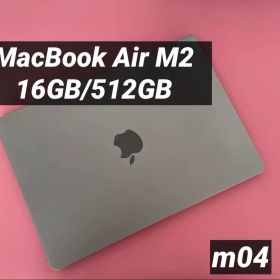 MacBook Air M2 16GB/512GB 13インチ 2022 グレー