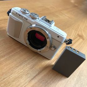 訳あり OLYMPUS PEN E-PL7 ミラーレス一眼 ボディ ホワイト