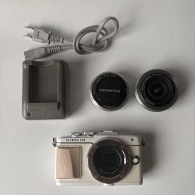 OLYMPUS PEN Lite E-PL7 ホワイト 本体 レンズ2種セット