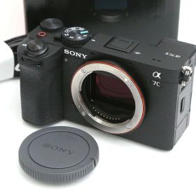 【中古】【美品】ソニー α7C II ILCE-7CM2 ボディ [ブラック] CA01-B6103-2Q4 SONY ソニー α Eマウント ミラーレス フルサイズ 手ブレ補正 4K対応