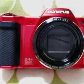 OLYMPUS STYLUS SZ-15 レッド デジタルカメラ