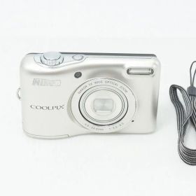 美品 Nikon ニコン COOLPIX L30 コンパクトデジタルカメラ シルバー 260615d