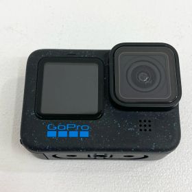 【加古川店】GoPro HERO12 BLACK CHDHX-121-FW 1/1.9型 2760万画素 Wi-Fi USB-C欠品 箱・バッテリー・マウント付属 キズ有 【407】
