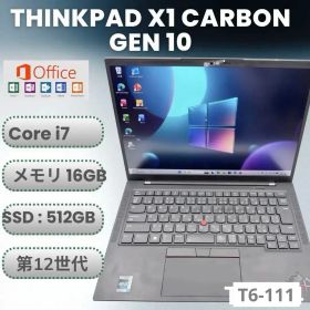 ThinkPad X1 carbon gen10 i7／ 16GB／512GB
