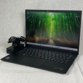 ◆ジャンク品◆ノートPC パソコン Lenovo レノボ ThinkPad X1 Carbon Gen 10【i7-1270P・メモリ16GB・SSD512GB】★端子不良 他/wb-junk-261223（518634）