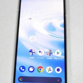 良品 SHARP AQUOS sense6 シルバー SHG05 SIMフリー