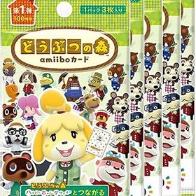 【5パックセット】どうぶつの森amiiboカード 第1弾
