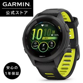 ガーミン GARMIN 【期間限定10%OFFクーポン対象+P10倍】スマートウォッチ Forerunner 265S Music GPSランニングウォッチ Black 【日本正規品】