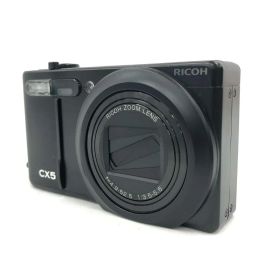 RICOH リコー CX5 コンパクトデジタルカメラ デジカメ シルバー
