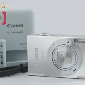 【中古】Canon キヤノン IXY 3 シルバー コンパクトデジタルカメラ