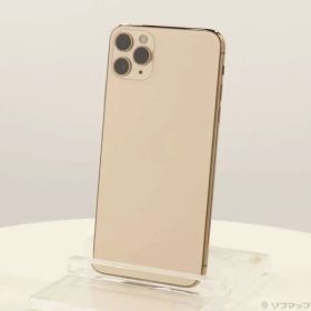 ソフマップ 〔中古品〕 iPhone11 Pro Max 64GB ゴールド MWHG2J／A SIMフリー【262】