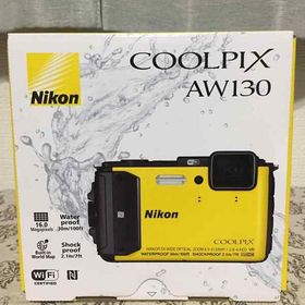【中古】Nikon デジタルカメラ COOLPIX AW130 イエロー YW
