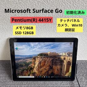 Microsoft Surface Go 1824 pentium 4415Y メモリ8GB SSD128GB タッチ機能 Win10 顔認証