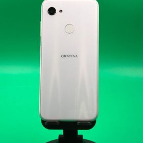 ★極美品 GRATINA KYV48 32GB ホワイト SIMフリー 最大容量良好 au ○
