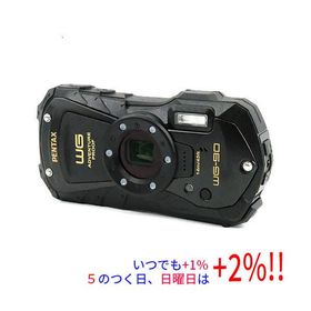 【中古】PENTAX 防水デジタルカメラ WG-90 ブラック/1600万画素 元箱あり【いつでも+1％！5のつく日と日曜日は+2%！】 爆買