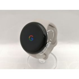 【中古】Google Pixel Watch2 Bluetooth/Wi-Fiモデル PolishedSilverアルミケース/Porcelainアクティブバンド【神保町】保証期間１ヶ月【ランクB】