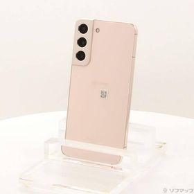 〔中古〕SAMSUNG(サムスン) Galaxy S22 256GB ピンクゴールド SC-51C docomoロック解除SIMフリー〔349-ud〕