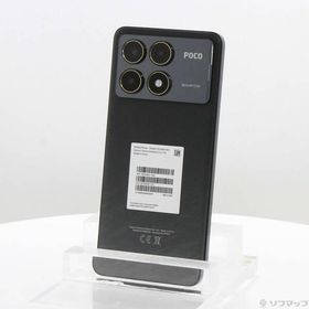 〔中古〕XIAOMI POCO F6 Pro 512GB ブラック MZB0HEIJP SIMフリー〔262-ud〕