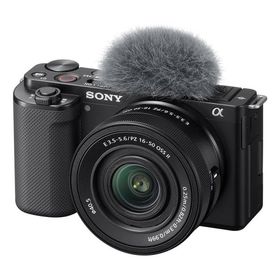 SONY ミラーレス一眼カメラ VLOGCAM ZV-E10K (B) パワーズームレンズキット ブラック 2710070118380【代引き支払い不可】【北海道・沖縄・離島は送料別途】-FC-