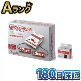 【中古】 任天堂 ニンテンドー クラシックミニ ファミリーコンピュータ 本体 ＆ ACアダプターセット CLV-S-HVCC 30タイトル内蔵 動作確認済 徹底除菌清掃済 高品質 送料無料 翌日配送 ミニファミコン ファミコンミニ レトロゲーム 中古 180日保証