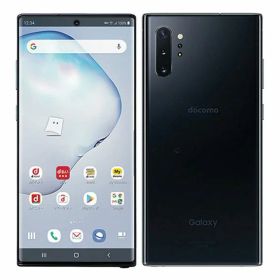 【中古】【安心保証】 Galaxy Note10+ SC-01M[256GB] docomo オーラブラック