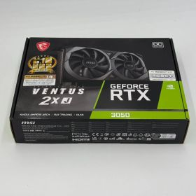 送料無料 MSI GeForce RTX 3050 VENTUS 2X J 8GB OC 動作確認済 美品