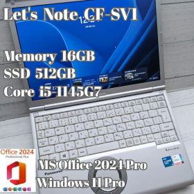 ① Let's Note CF-SV1 16G 512GB MS Office