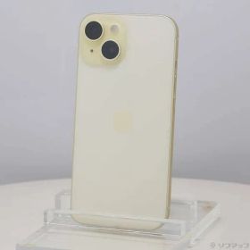 ソフマップ 〔中古品〕 iPhone15 128GB イエロー MTMK3J／A SIMフリー【262】