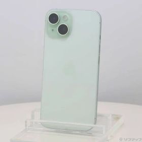 ソフマップ 〔中古品〕 iPhone15 128GB グリーン MTMM3J／A SIMフリー【262】