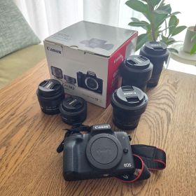 【美品】Canon EOS Kiss M2 ダブルズームキット＋レンズ5本セット