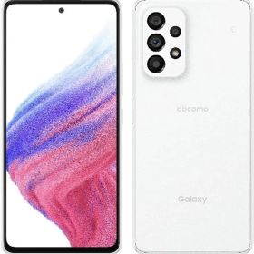 【新品・2営業日で発送】FCNT Galaxy A53 5G SC-53C docomo オーサムホワイト SIMフリー