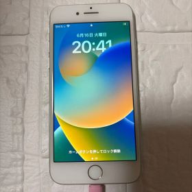 Apple iPhone8 シルバー 64GB 本体 有線イヤフォン ケーブル付