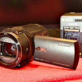 SONY ソニー FDR-AX45A ブラック 4K ビデオカメラ ハンディカム