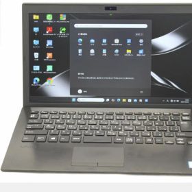中古 フルHD 13.3インチ SONY VAIO VJPG11C11N Windows11 高性能 第8世代Core i5-8250U 8GB 爆速256GB-SSD カメラ 無線 Office付き Win11【中古ノートパソコン 中古パソコン 中古PC】送料無料 あす楽対応 即日発送（Windows10も対応可能 Win10）