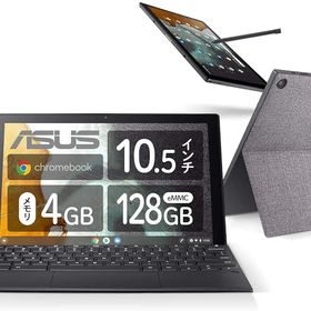 【中古】【整備済み品】 ASUS エイスース Chromebook クロームブック 10.5インチ ペン付き ミネラルグレー CM3000DVA-HT0019/A タブレット ノートパソコン クローム 180日保証
