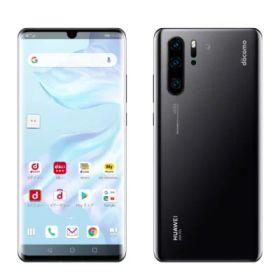 【SIMロック解除済】docomo HUAWEI P30 Pro HW-02L Black Huawei 当社3ヶ月間保証 中古 イオシス