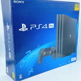 中古 PlayStation 4 Pro ジェット・ブラック 2TB (CUH-7200CB01) SONY ソニー プレイステーション4 据え置きゲーム機 ゲーム機 レトロ